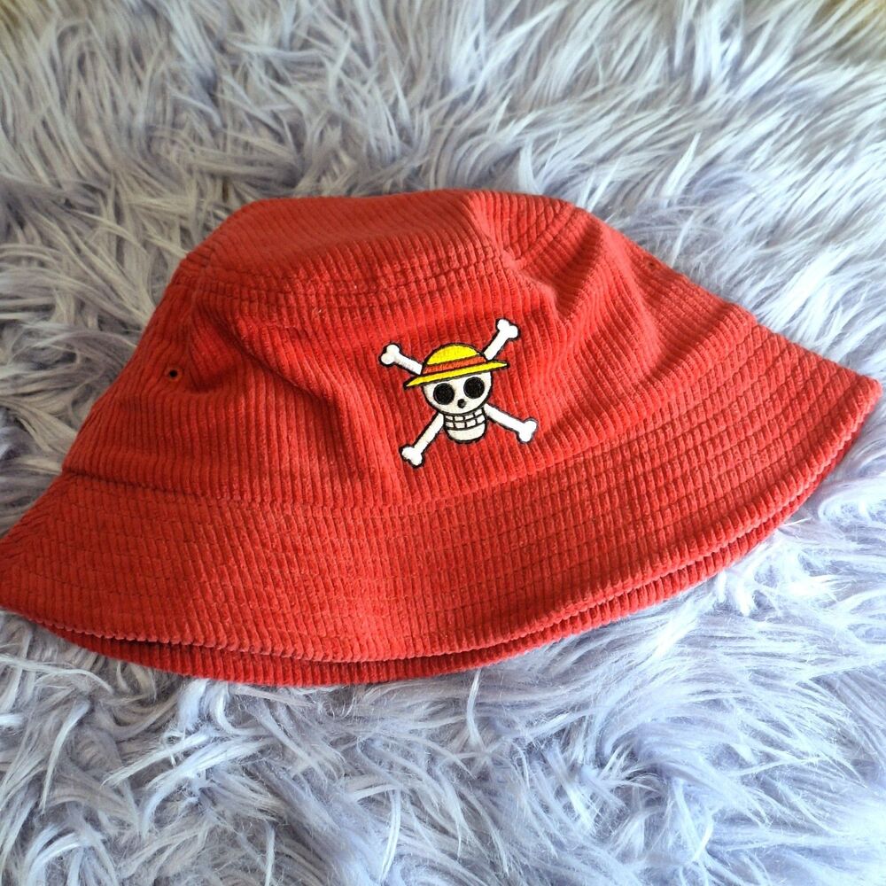 One Piece Corduroy Bucket Hat Anime Manga